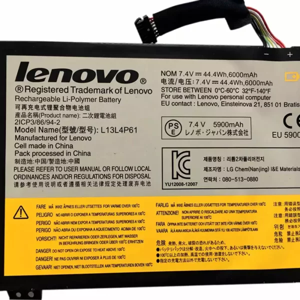 Originálna batéria pre notebooku LENOVO L13L4P61,L13M4P61 - Image 3