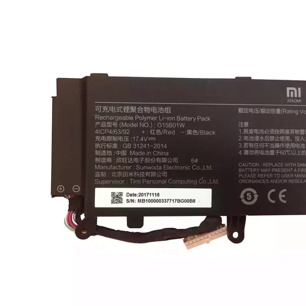 Originálna batéria pre notebooku XIAOMI Mi Gaming G15B01W - Image 3