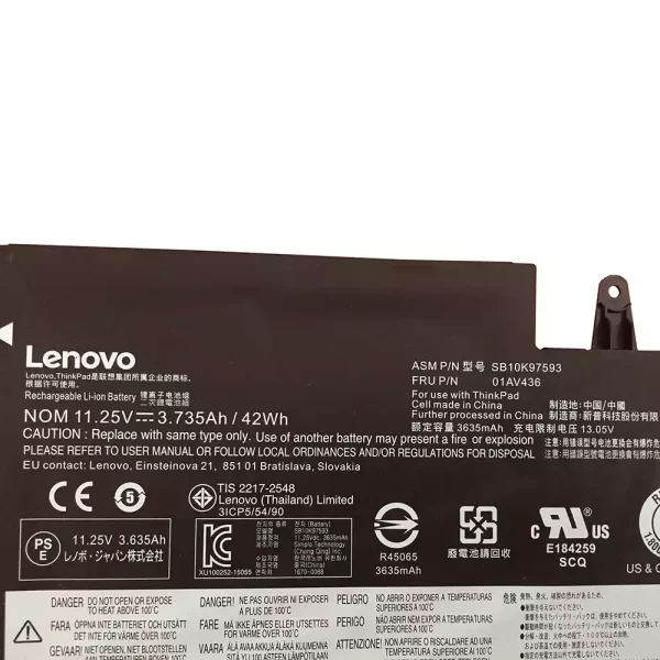 Originálna batéria pre notebooku LENOVO ThinkPad 13 Gen 2 - Image 3