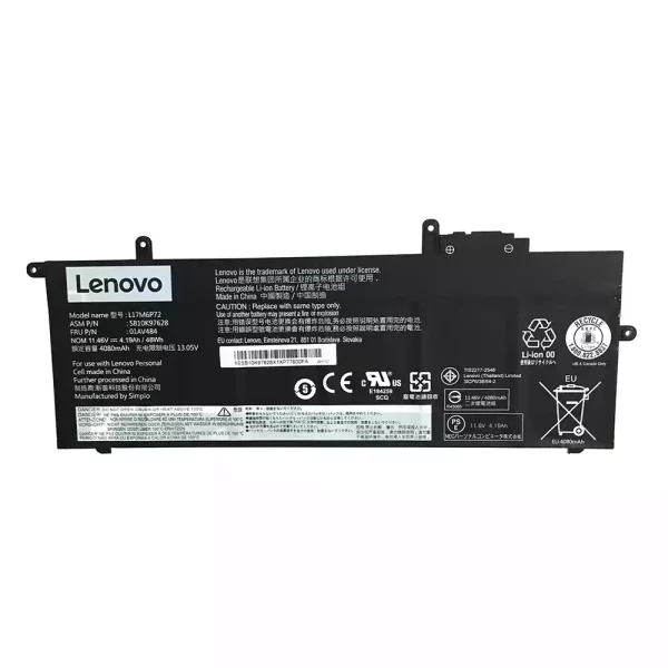 Originálna batéria pre notebooku LENOVO L17M6P72,01AV484,SB10K97628