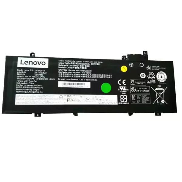 Originálna batéria pre notebooku LENOVO L17M3P72