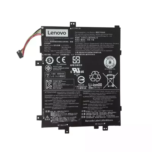 Originálna batéria pre notebooku LENOVO L17C2P51,L17S2P51