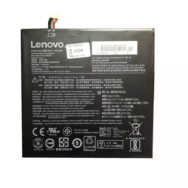 Originálna batéria pre notebooku LENOVO 0813008