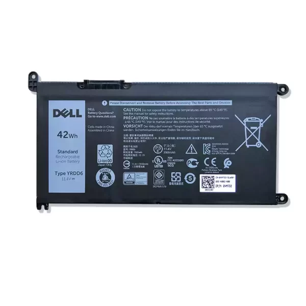 Originálna batéria pre notebooku DELL Inspiron 14 3400 5488 5480 5482 5485 5493 5584 5593