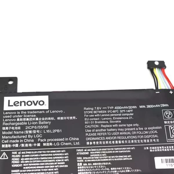 Originálna batéria pre notebooku LENOVO L16L2PB1,L16C2PB2 - Image 3