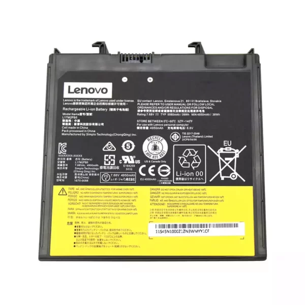 Originálna batéria pre notebooku LENOVO L17M2PB5