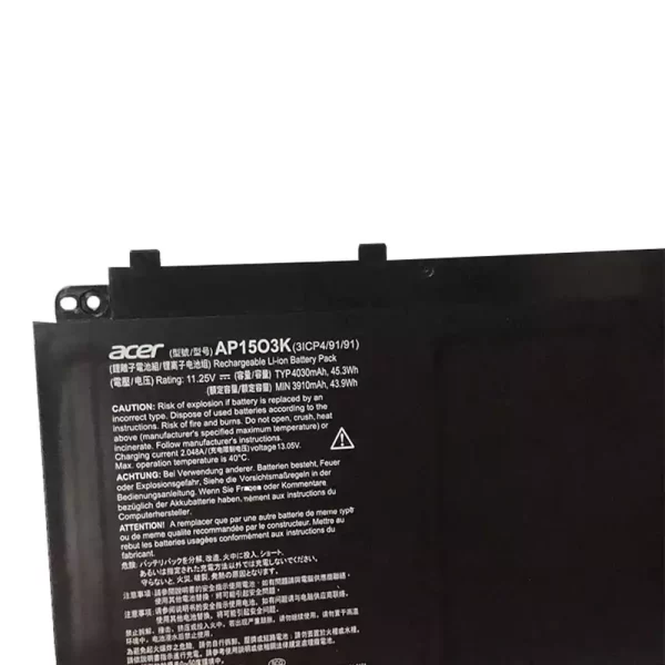 Originálna batéria pre notebooku Acer AP15O3K AP1503K - Image 3