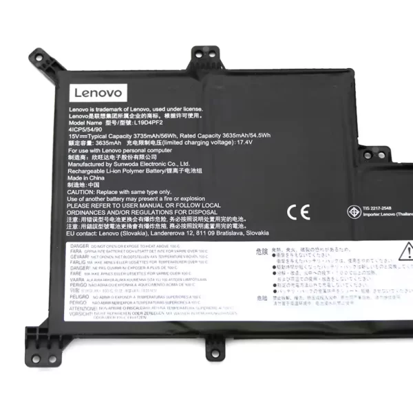 Originálna batéria pre notebooku LENOVO L19D4PF2 L19L4PF2 5B10W89846 SB10W89847 - Image 3