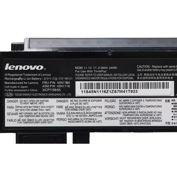 Originálna batéria pre notebooku LENOVO 45N1119 45N1118 45N1765 45N1116 X230S X240S - Image 3