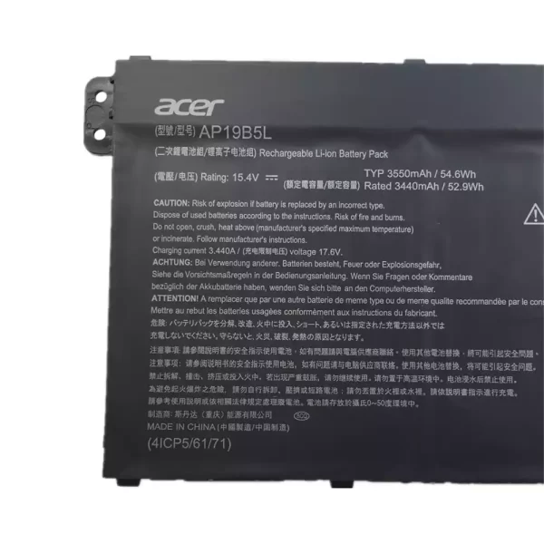 Originálna batéria pre notebooku ACER AP19B5L - Image 3