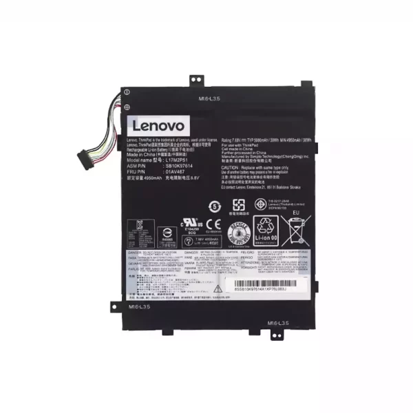 Originálna batéria pre notebooku LENOVO L17M2P51 SB10K97614 01AV467