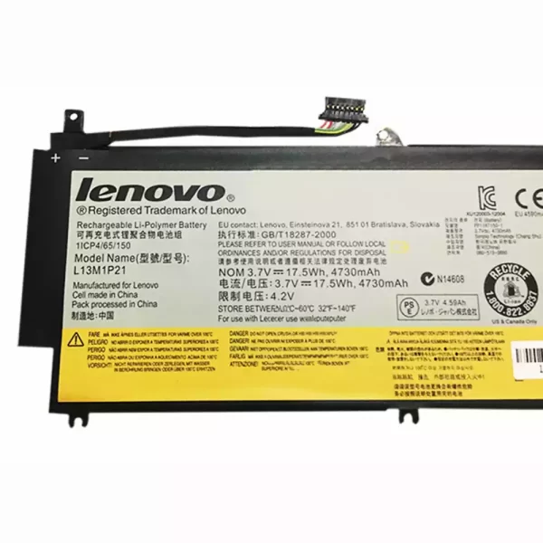 Batéria pre tabletu LENOVO L13M1P21,L13L1P21 - Image 3