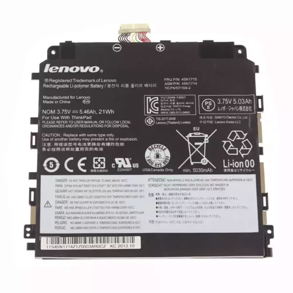 Batéria pre tabletu LENOVO 45N1715,45N1714