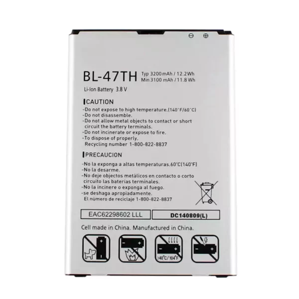 Batéria mobilného telefónu BL-47TH pre LG Optimus G PRO 2,F350,F350K,F350S,F350L,D837,D838,VS880