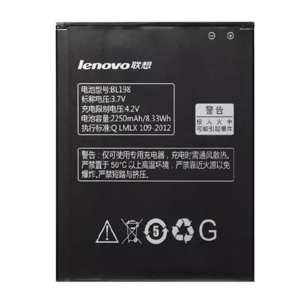 Batéria mobilného telefónu BL198 pre LENOVO A850,S890,A830,K860i,S880i,A678T