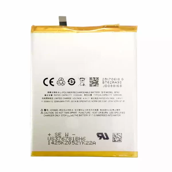 Batéria mobilného telefónu BT62 pre MEIZU Noblue X