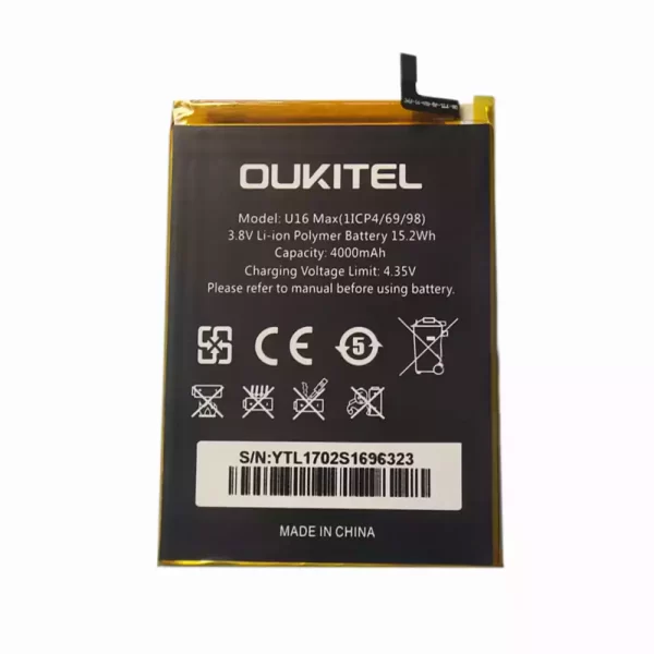 Batéria mobilného telefónu pre OUKITEL U16 MAX