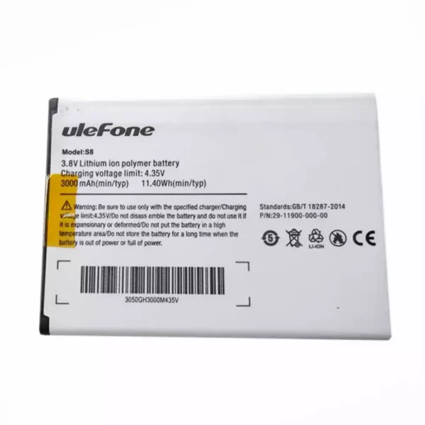 Batéria mobilného telefónu pre uleFone S8