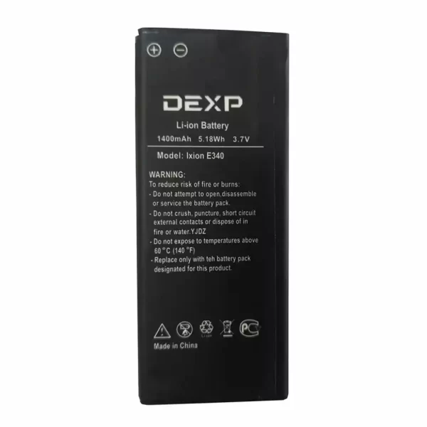 Batéria mobilného telefónu pre DEXP Ixion E340