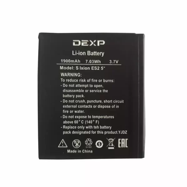 Batéria mobilného telefónu pre DEXP Ixion S Ixion X ES2 5''