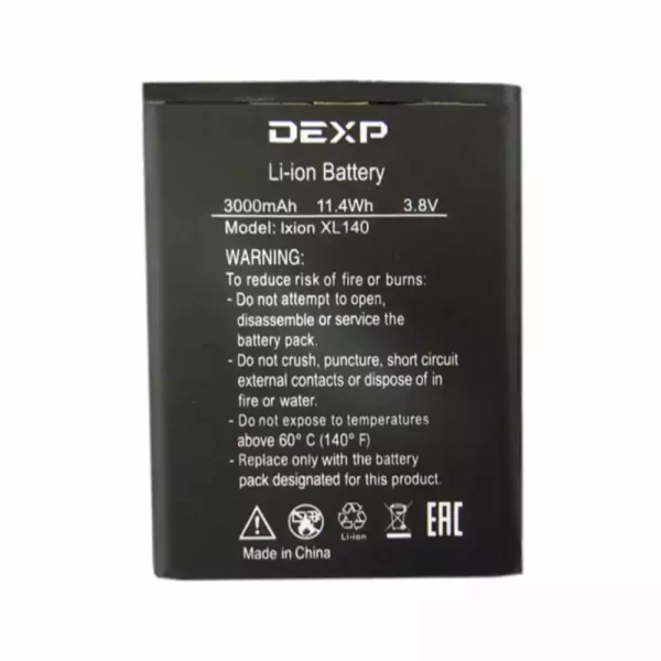 Batéria mobilného telefónu pre DEXP Ixion XL140 FLASH