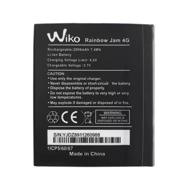 Batéria mobilného telefónu pre Wiko Rainbow Jam 4G