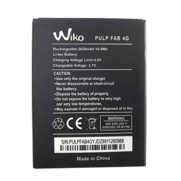 Batéria mobilného telefónu pre Wiko PULP FAB 4G