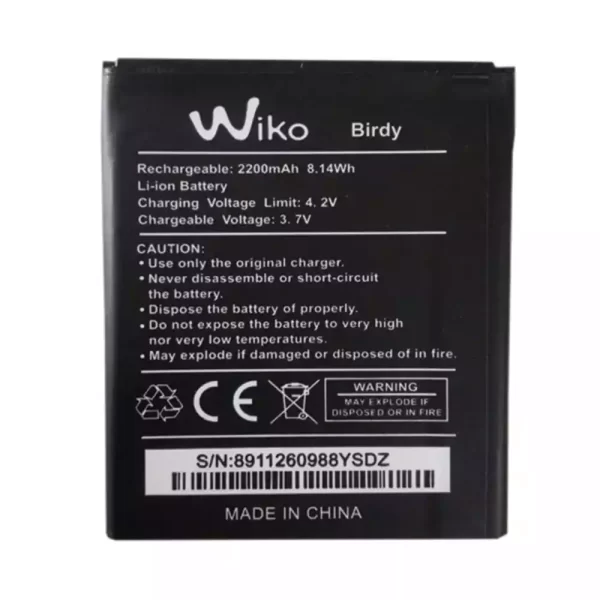 Batéria mobilného telefónu pre Wiko Birdy