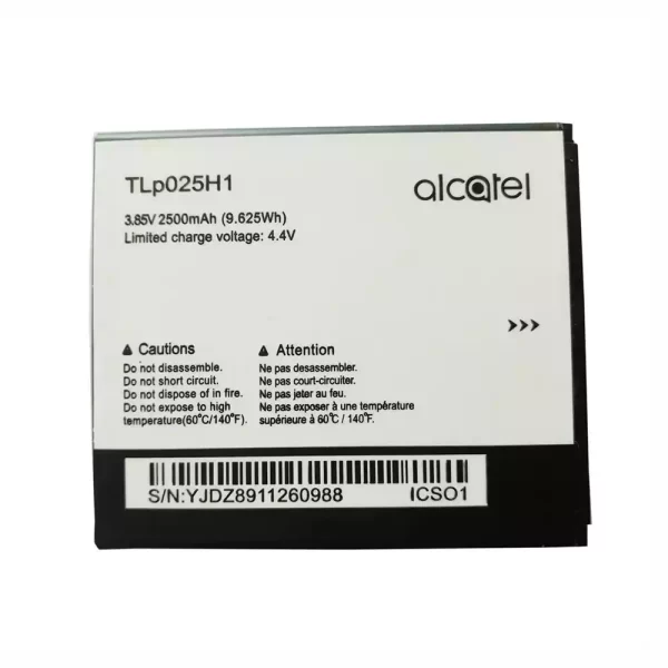 Batéria mobilného telefónu pre Alcatel TLp025H1