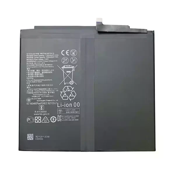 Batéria pre tabletu Honor Tablet V6,Honor Tablet V7,Honor Tablet V7 Pro,BRT-W09 BRT-AL00 KRJ-W09 KRJ-AN00,KJR-AL00 BAH3-W09 BAH3-AL00