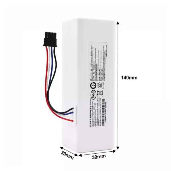 Batéria pre Robotický vysávač XiaoMi MIJIA 1C,STYTJ01ZHM (2600mAh) - Image 2