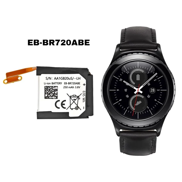 Náhradná batéria EB-BR720ABE pre Samsung Gear S2 Classic (SM-R720),Gear S2 Classic  R732 (SM-R732) - Image 4