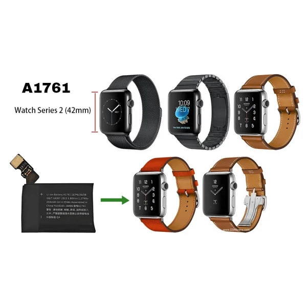 Náhradná batéria A1761 pre Apple Watch Series 2 (42mm) - Image 4