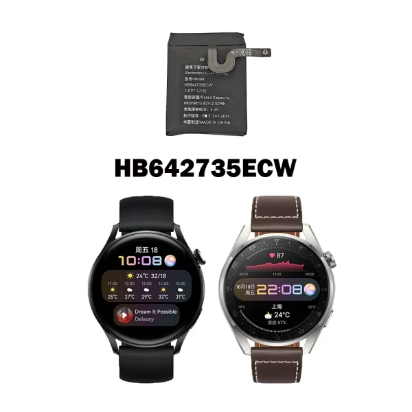 Náhradná batéria HB642735ECW pre HUAWEI Watch 3Pro,Watch 3S,Watch 3X,Honor Watch  K2 - Image 4