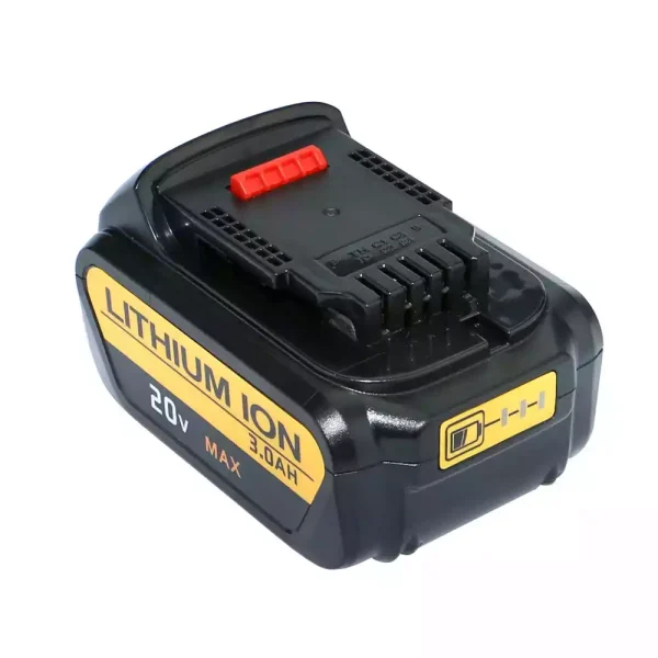 20V 3.0Ah Náhradná batéria pre DEWALT DCS380N,DCS380L1,DCS381,DCS391B,DCS391L1,DCS393,DCS391L2,DCS391L1,DCS391N,DCS391B,DCS381,DCS380L2,DCH214L2,DCK250P2