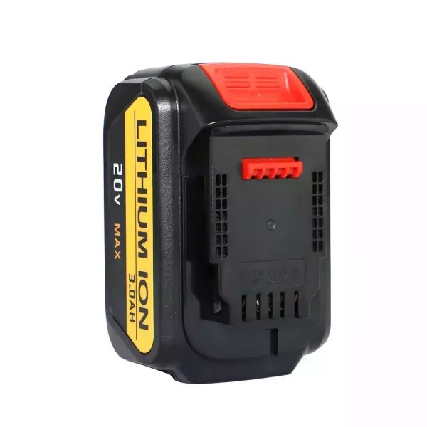 20V 3.0Ah Náhradná batéria pre DEWALT DCS380N,DCS380L1,DCS381,DCS391B,DCS391L1,DCS393,DCS391L2,DCS391L1,DCS391N,DCS391B,DCS381,DCS380L2,DCH214L2,DCK250P2 - Image 2