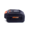 40V 3.0Ah Náhradná batéria pre Worx WG776 40V Share Volt Lawn Mower - Image 3