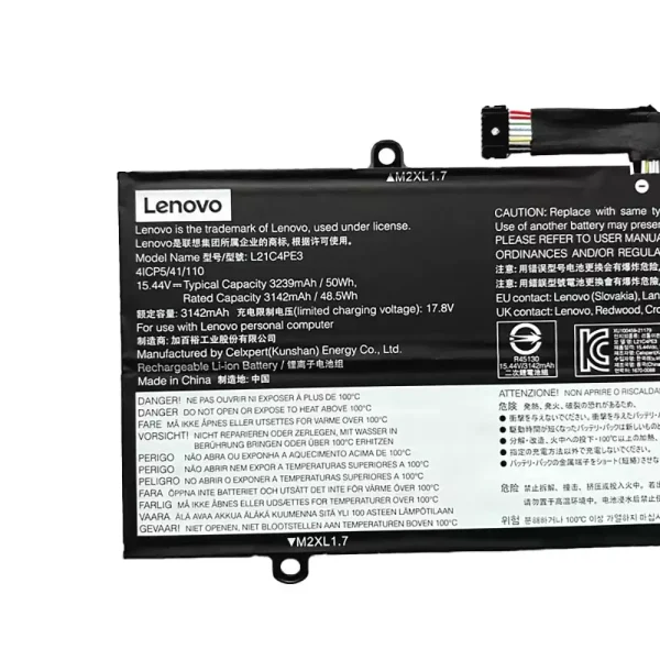 Batéria pre notebooku LENOVO L21C4PE3 L21M4PE4 - Image 3