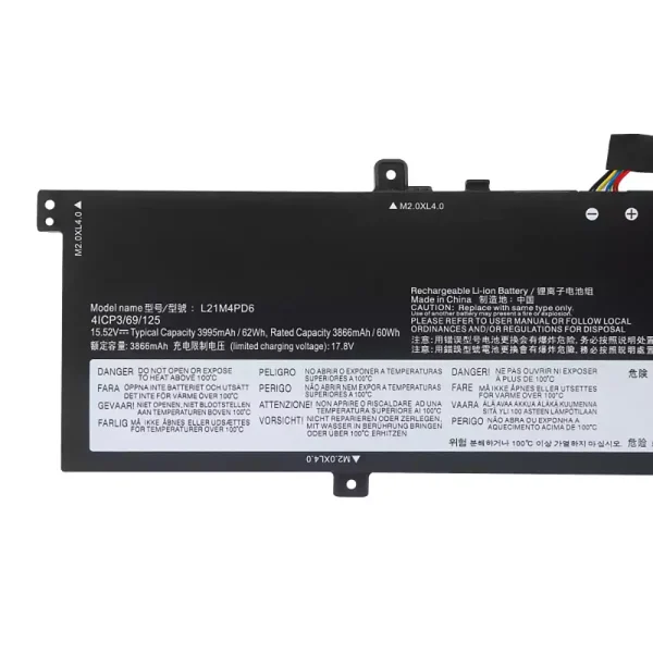 Batéria pre notebooku LENOVO L12M4PD6 - Image 3