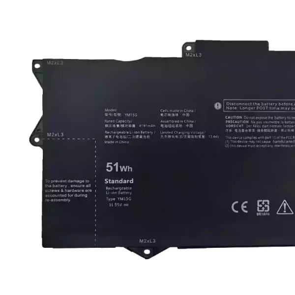 Batéria pre notebooku Dell YM15G,Dell XPS 13 9315 2-in-1 - Image 3