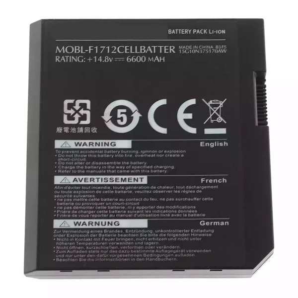Batéria pre notebooku DELL Alienware M17x L062056 MOBL-F1712CELL