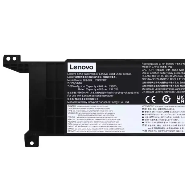 Batéria pre notebooku LENOVO L22M2PG2 L22B2PG2 L22C2PG2 L22D2PG2 - Image 3