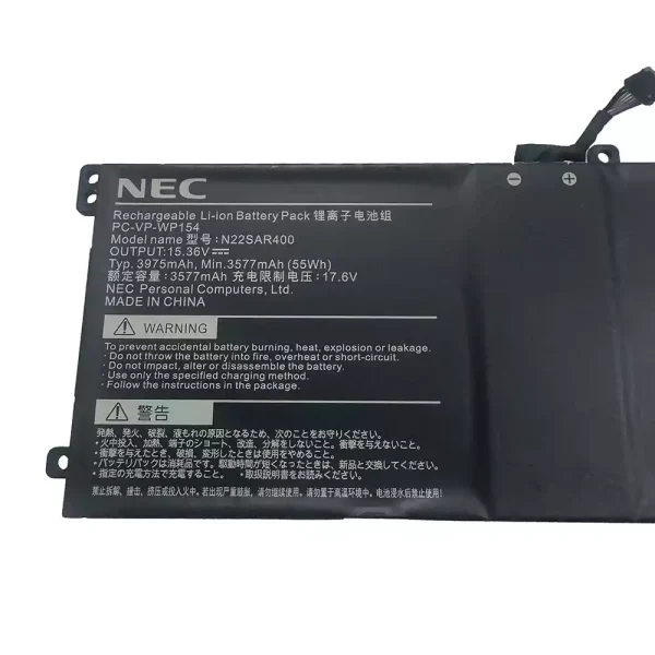 Batéria pre notebooku NEC PC-VP-WP154 N22SAR400 - Image 2