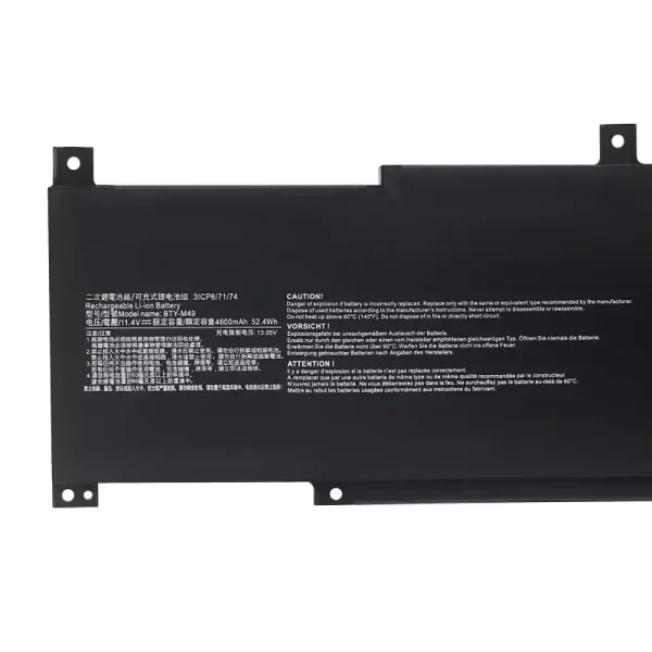Batéria pre notebooku MSI BTY-M49 - Image 3