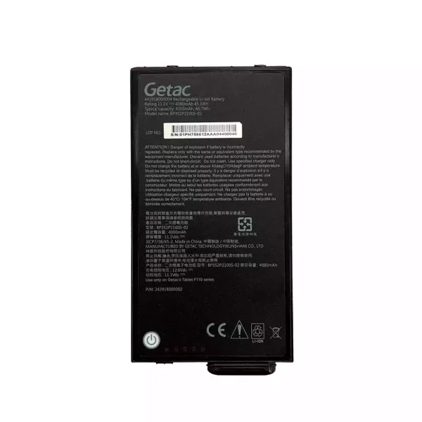 Batéria pre notebooku Getac BP3S2P2100S-02 BP3S1P2680B Getac F110