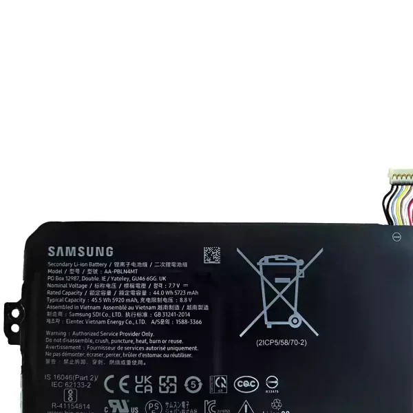 Batéria pre notebooku Samsung AA-PBLN4MT AA-PBQN4TR - Image 3