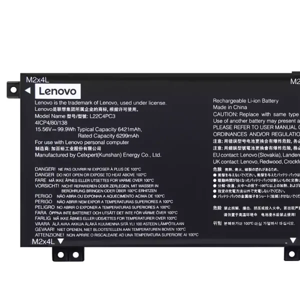 Batéria pre notebooku LENOVO L22C4PC3 L22D4PC3 L22M4PC3 - Image 3