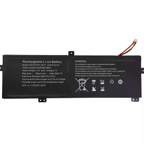 Batéria pre notebooku U3576127PV-2S1P 3576127P-2S1P