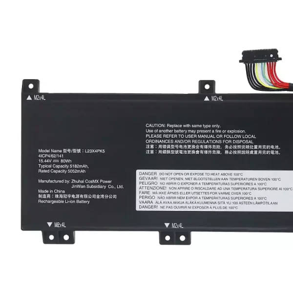 Batéria pre notebooku LENOVO L23M4PK5 L23B4PK5 L23X4PK5 L23C4PK5 L23D4PK5 - Image 3