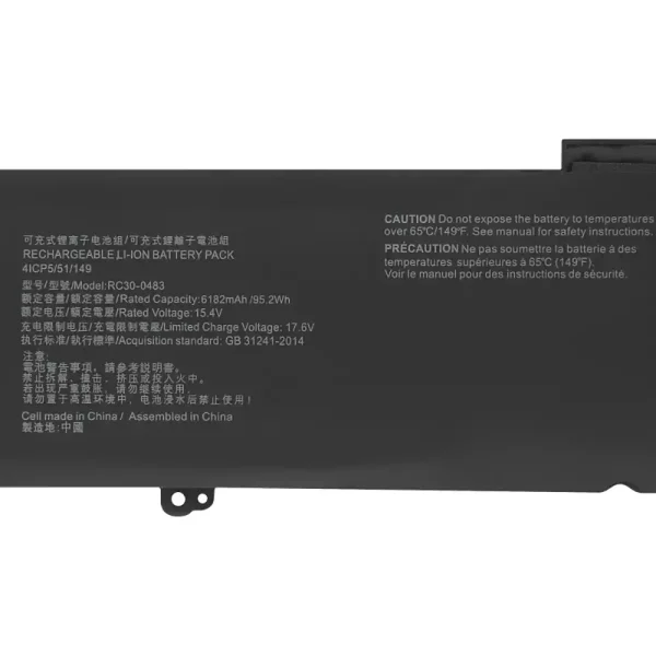 Batéria pre notebooku RAZER RC30-0483 RZ09-0510,BLADE 16 2023 - Image 3
